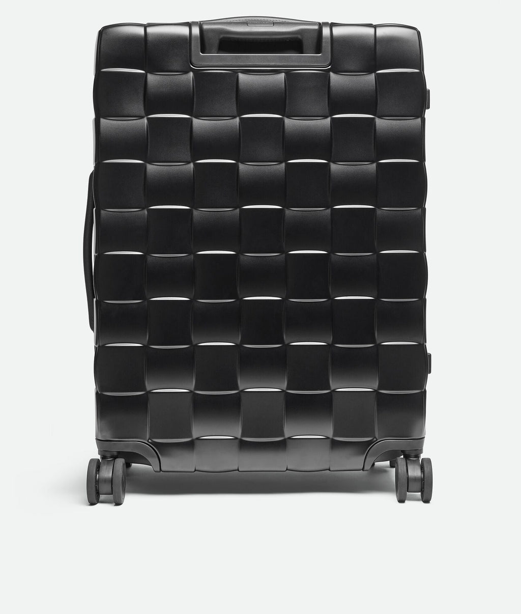 Louzir Black Textured Polycarbonate Check-In Suitcase