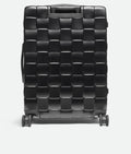 Louzir Black Textured Polycarbonate Check-In Suitcase