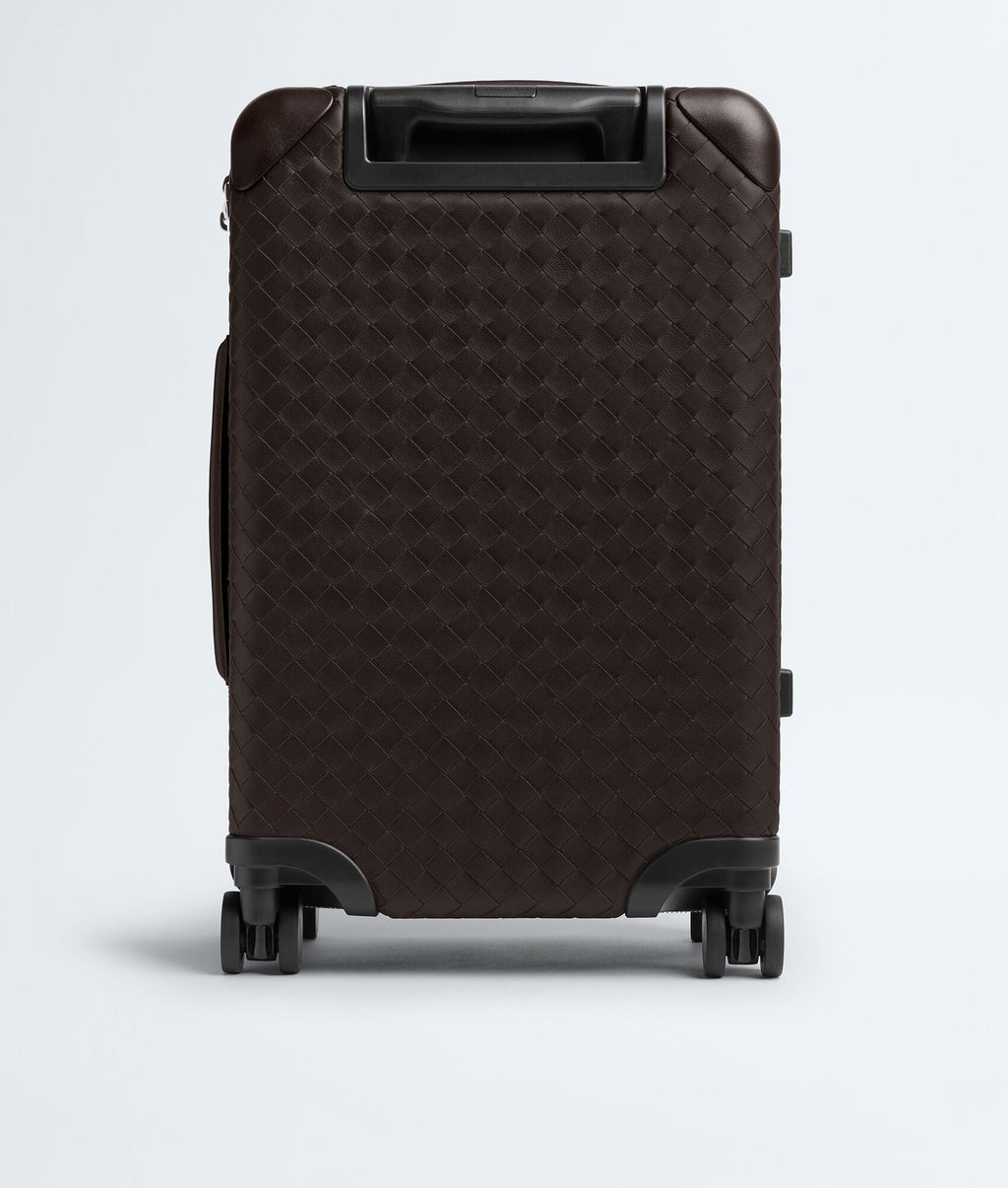 Louzir Fondant Woven Leather Carry-On Suitcase