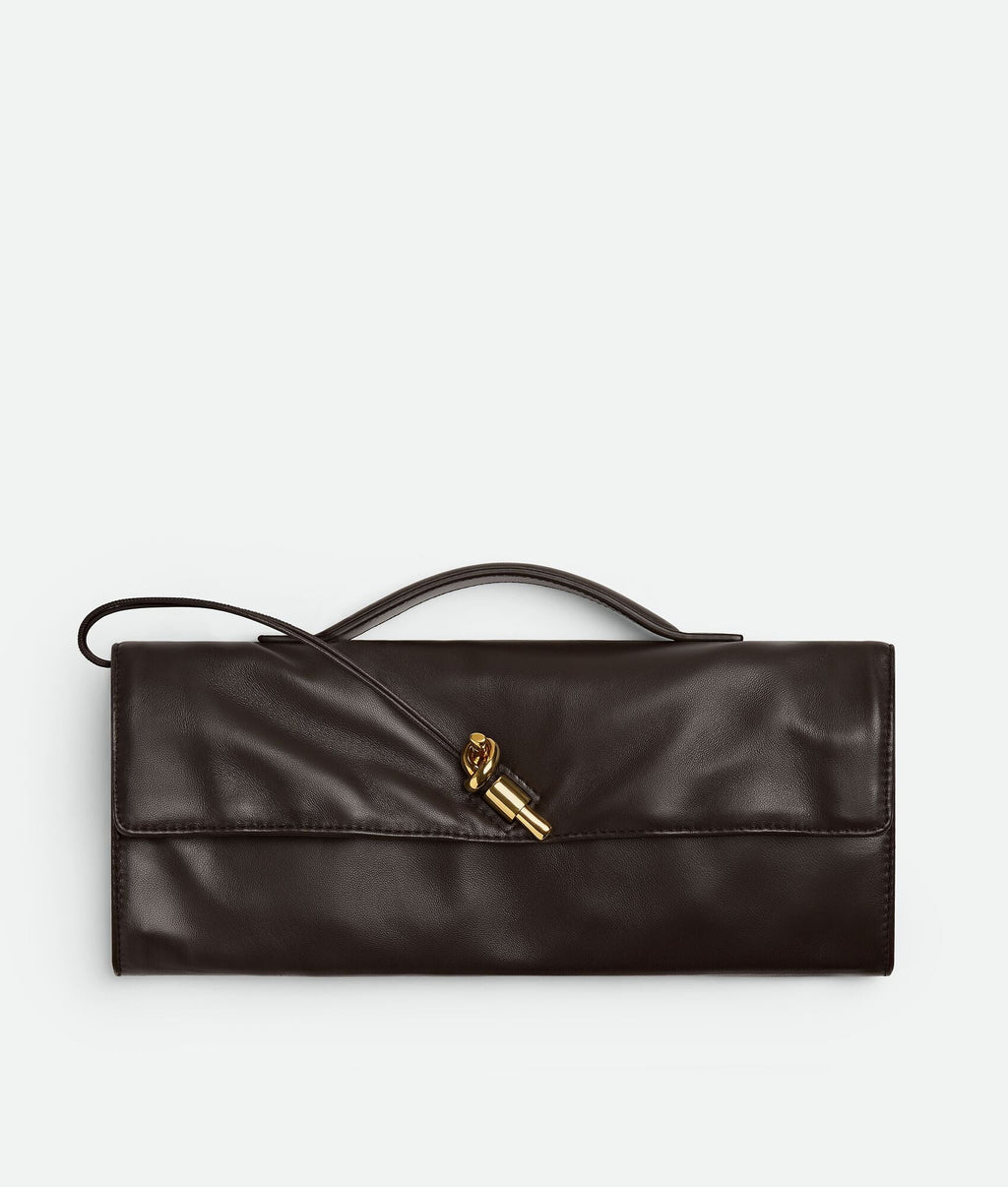 Louzir Women's Fondant Lambskin Leather Clutch Bag